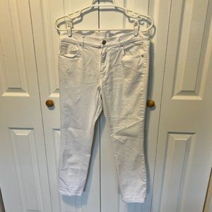 Loft white jeans